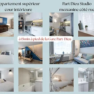 Apartamento Good Night Part Dieu, Lyon